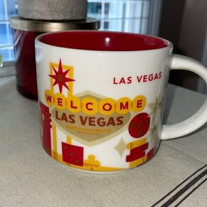 Starbucks YOU. ARE HERE Collection Coffee Mug .EUC LAS VEGAS